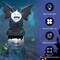 8.2 Feet Halloween Inflatable Gravestone with Spooky Gargoyle Yard Decoration and LED Lights